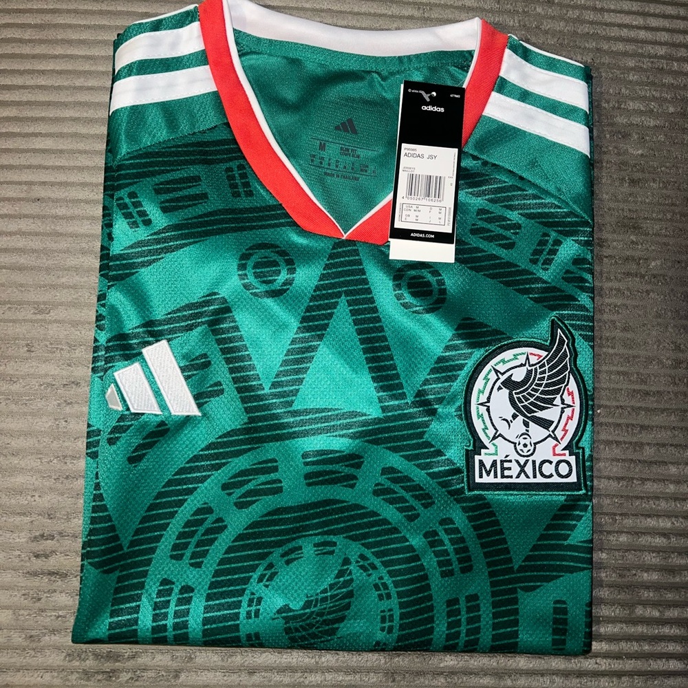 Adidas Mexico Green Men's Soccer Jersey